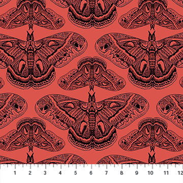 Anna Maria Textiles, Indelible Ink,  Cercropia, guava by the yard