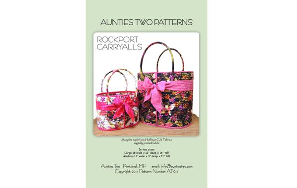 Rockport Carryalls, Aunties Two Patterns AT615