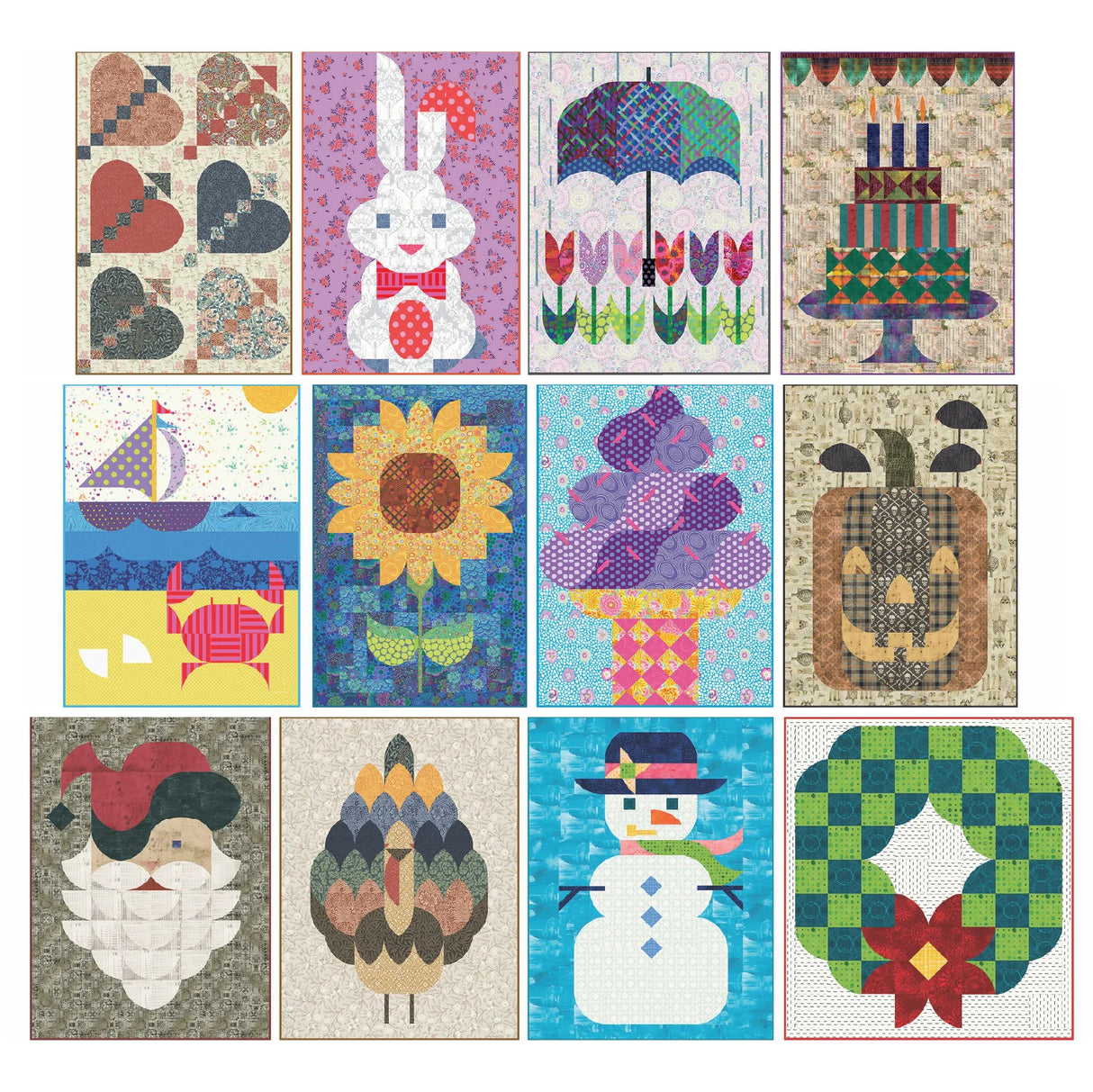 Posh Seasonal Club - Kit of the Month from Freespirit Fabrics, Sew Kind of Wonderful and North Shore Quilting... Reservation, ships Jan/Feb of 2026!