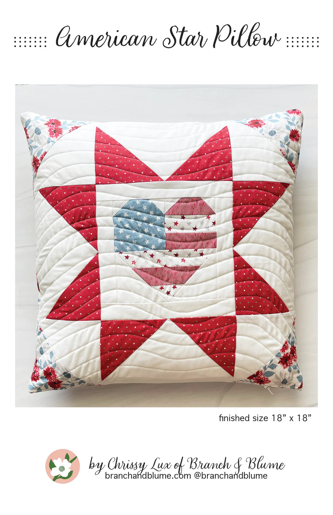 ⭐ American Star Pillow Class ⭐, All Supplies Included February 28, 10:30-4