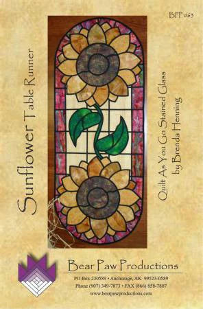 Sunflower Table Runner Pattern