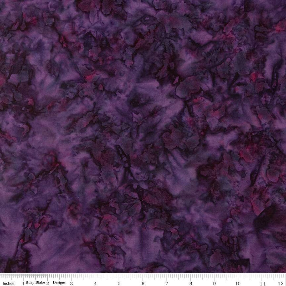Expressions Batiks Elementals Color Play Mottled Purple Outburst by the yard