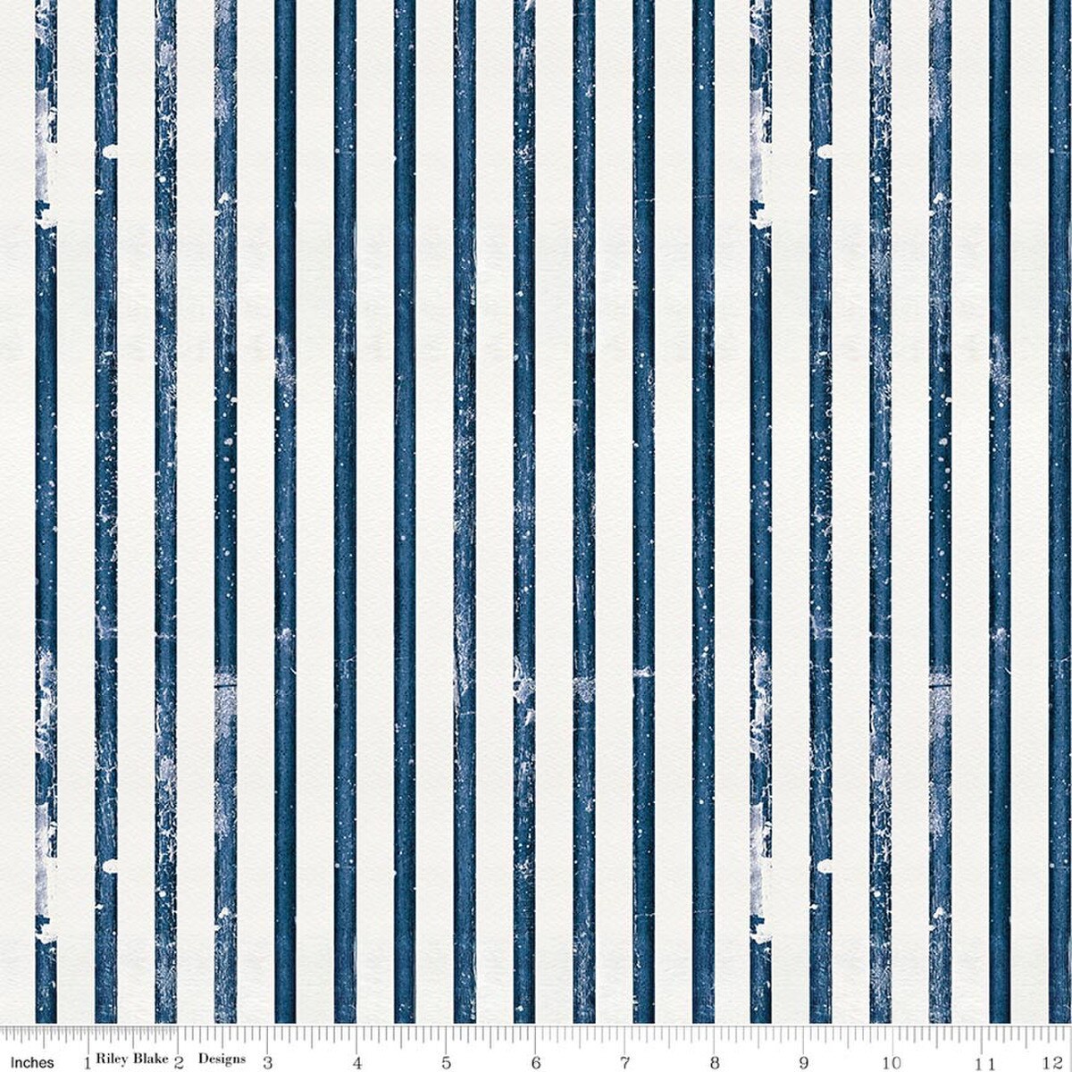 Sew America Faded Stripes Blue from Riley Blake by the yard