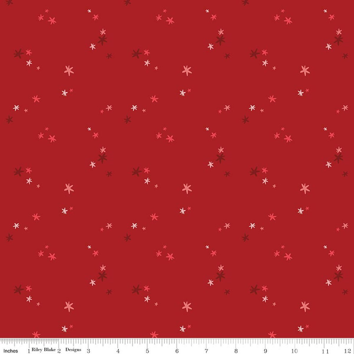 Nutcracker Tradition Christmas Magic Berry by the yard from Riley Blake