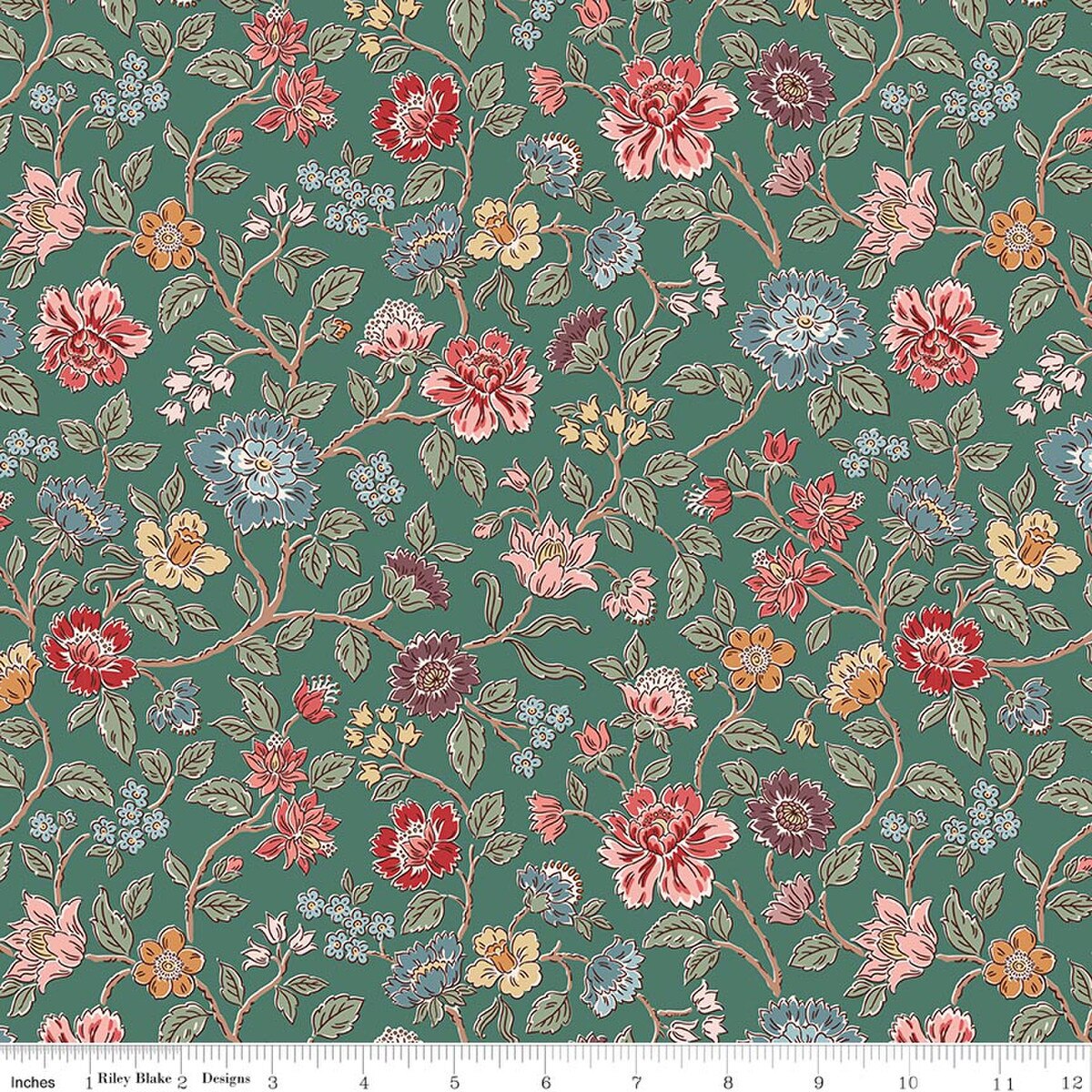 Northanger Abbey Morland Green from Riley Blake