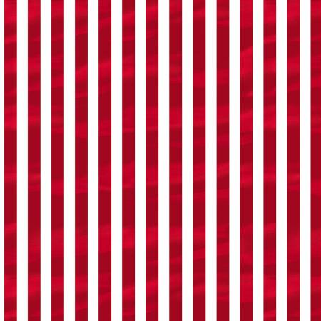 Red Usa Flag Stripes Patriotic, by bthe. yard from Timeless Treasures