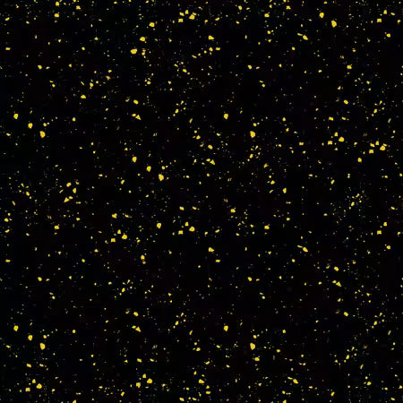 Black Imperial Bloom w/Metallic by the yard from Timeless Treasures