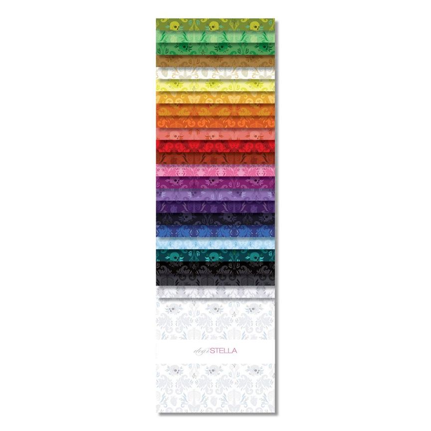 10" SQUARE PACKS, 42 COLORS Dear Stella, Damask