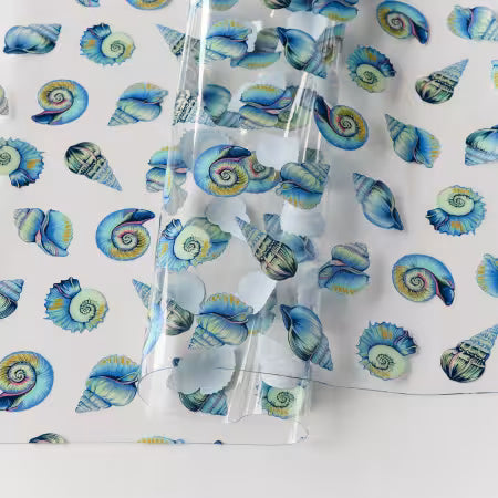 Tula Pink Floral Reef Collection: Lil' Shelly Vinyl by the half yard