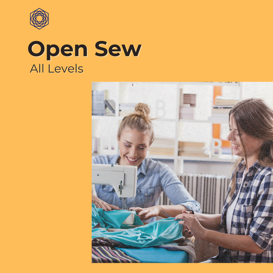 OPEN SEW, Thursday, 11AM - 3PM, May 23