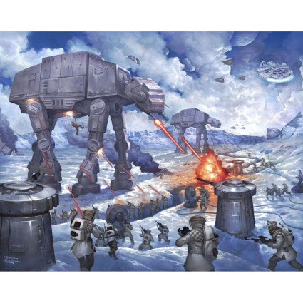 Star Wars Epic Lucas Films The Battle of Hoth (AT-AT) (P) 35.5"x WOF