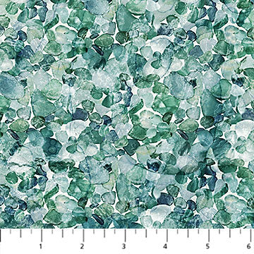 Sea Breeze by Northcott- Running Yardage, Sea Foam Sea Glass , by the yard