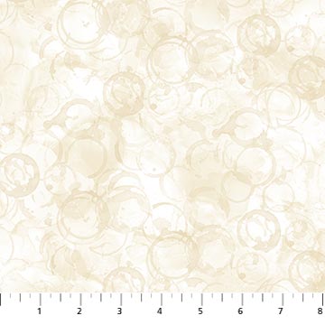 Northcott Barista by Deborah Edwards and Melanie Samra Digitally Printed Coffee Stains Cream DP27703-11 Cotton Woven Fabric