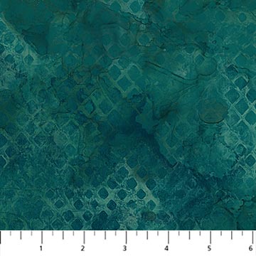 Northcott Barista by Deborah Edwards and Melanie Samra Digitally Printed Dark Teal Texture by the yard