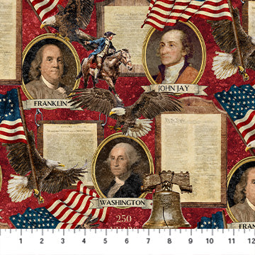 Stonehenge America 250 ,Founding Fathers by the yard