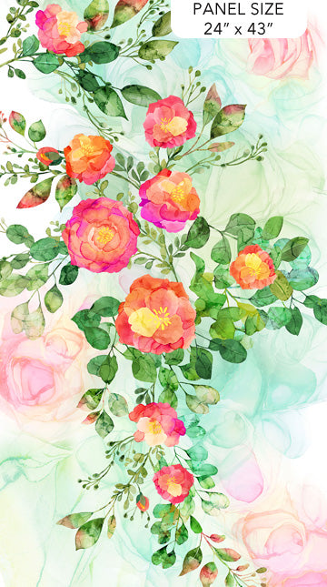 Panel, veranda from Northcott fabrics by the panel