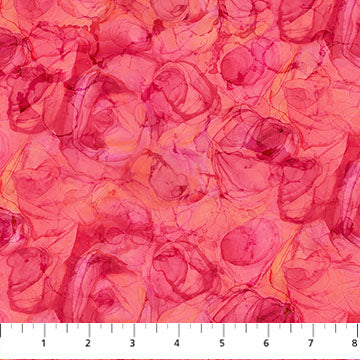 Dark Pink Rose Texture, veranda from Northcott fabrics by the yard