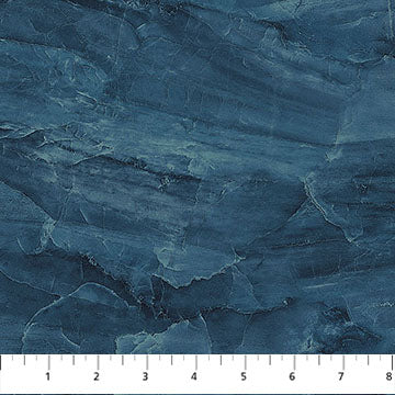Smooth Sailing Strata texture Navy, by the yard from Northcott