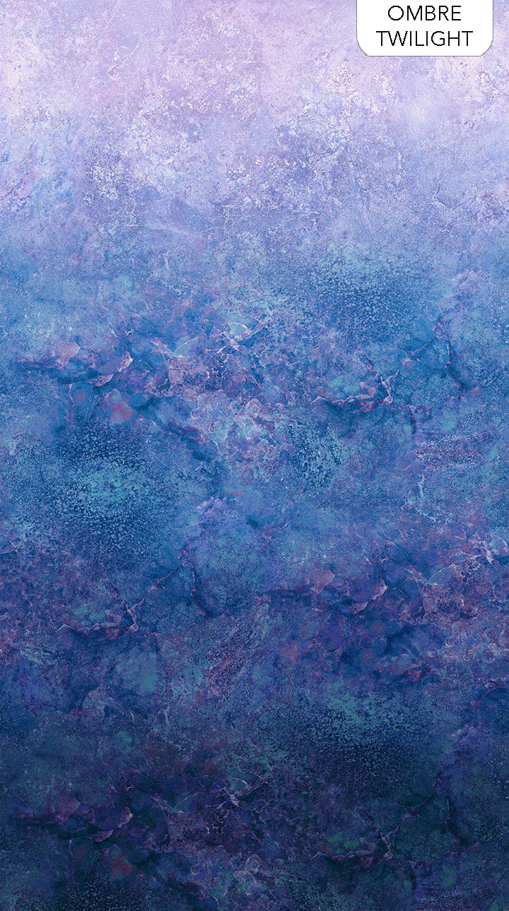 Stonehenge Gradiations Ombre Twilight  Fabric by the yard