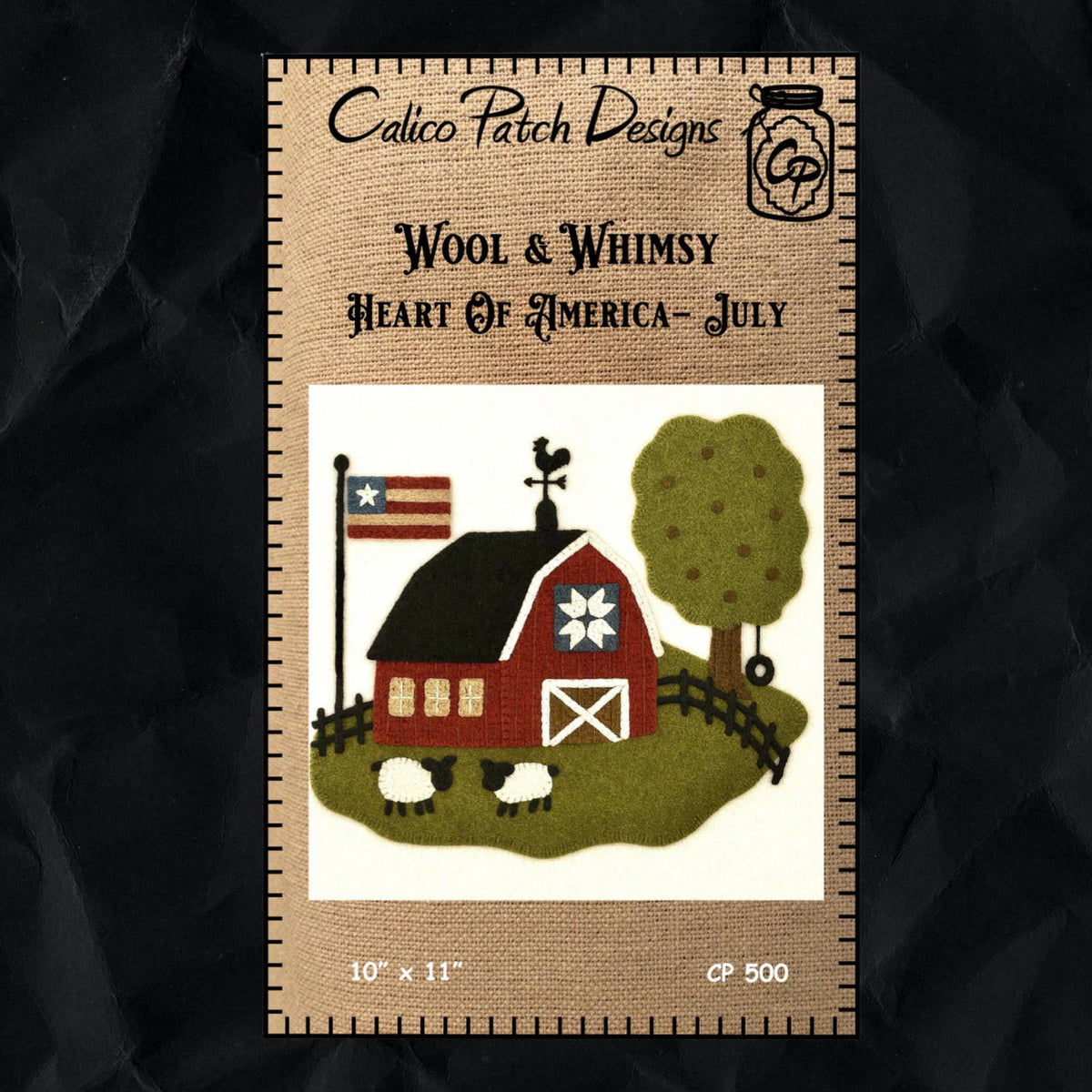 Wool & Whimsy Wool Block of the Month – 12 Month Program (Riley Blake)