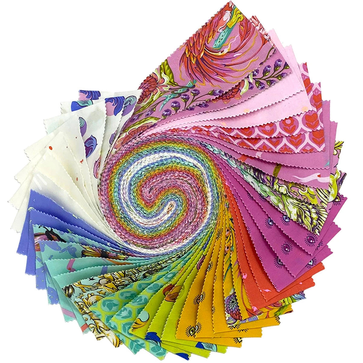 FreeSpirit Fabrics Legendary by Tula Pink Legendary Design Roll Jelly Roll 2.5 Inch Strips 40 pcs