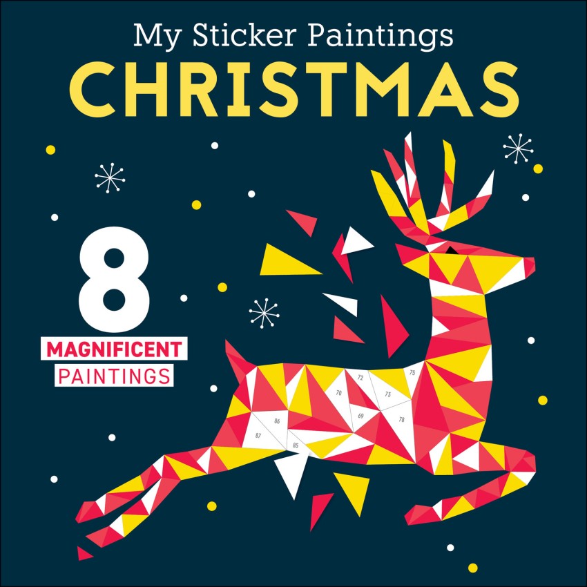 Activity Book- Paint by sticker Christmas