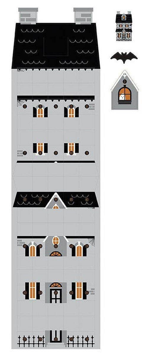 Frank and Friends Haunted House Countdown Felt Panel