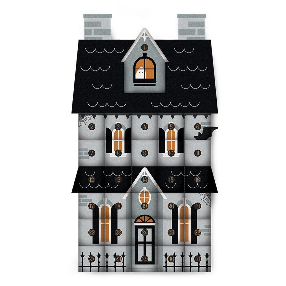 Frank and Friends Haunted House Countdown Felt Panel