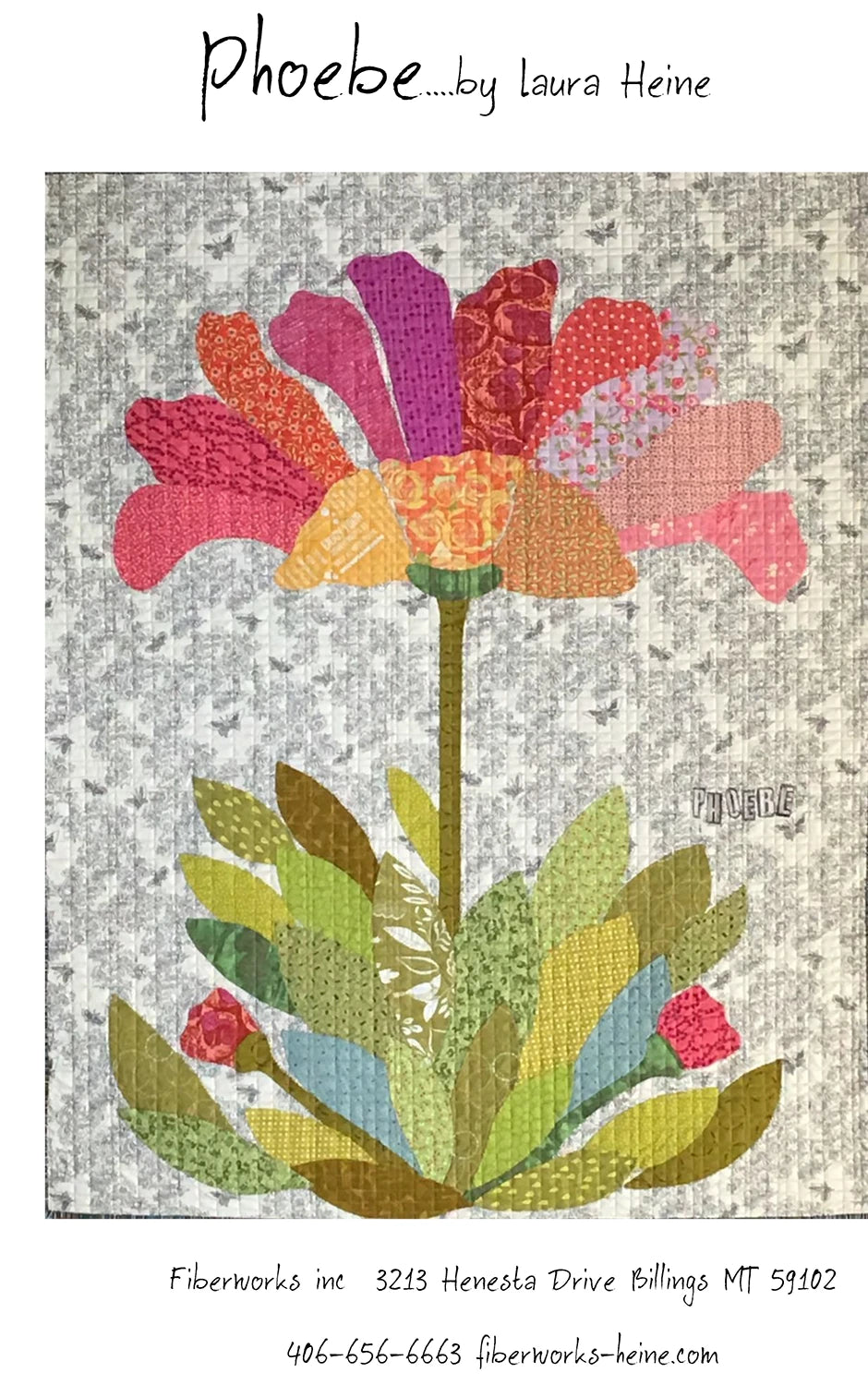 Phoebe Applique Flower Laura Heine Pattern
