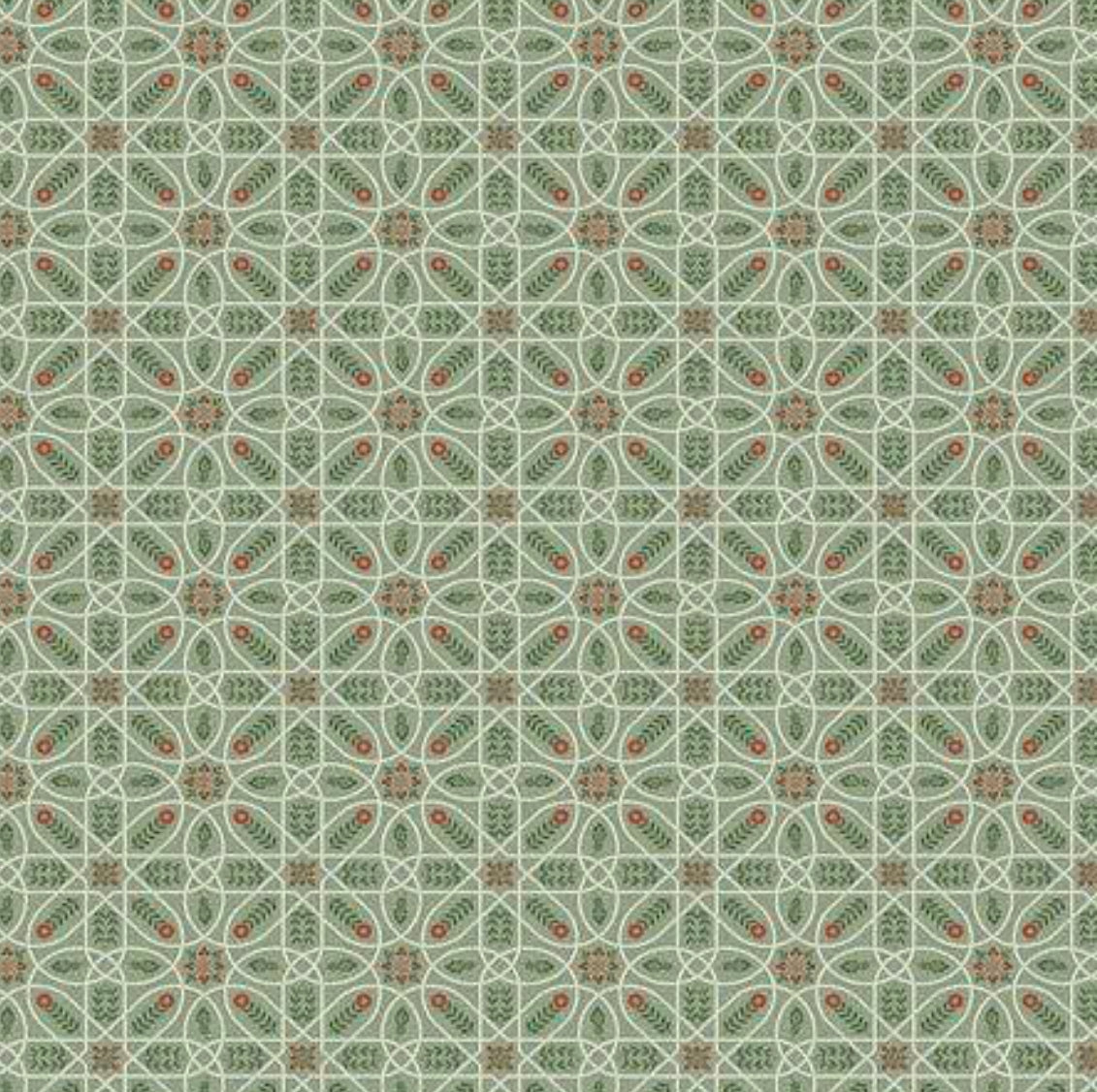 Mini Brophy Trellis - Sage || The Cotswold Holiday Collection