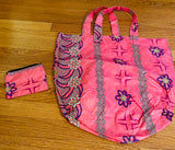 Miracle of Help Market bag- Large with matching storage pouch 18”x17”