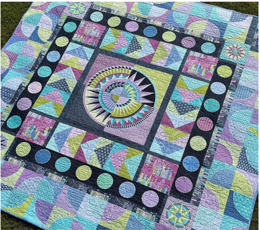 ✨ Beginner-Friendly Quilt Class: Union Square by Amanda Murphy! ✨All Fabric Included 6/11, 6/18, 6/25 5:30-9pm