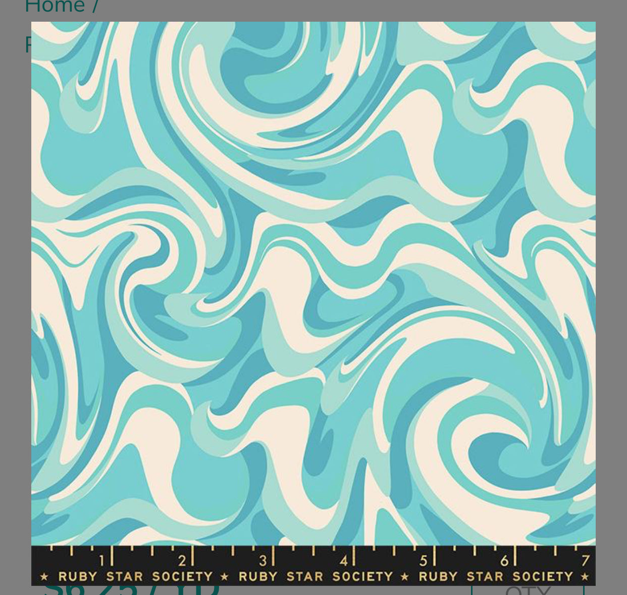 Rise And Shine Turquoise RS0080 14 Ruby Star#1 by the yard