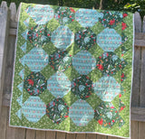 Ugly Christmas Sweater 3 yard Quilt kit, snowball pattern