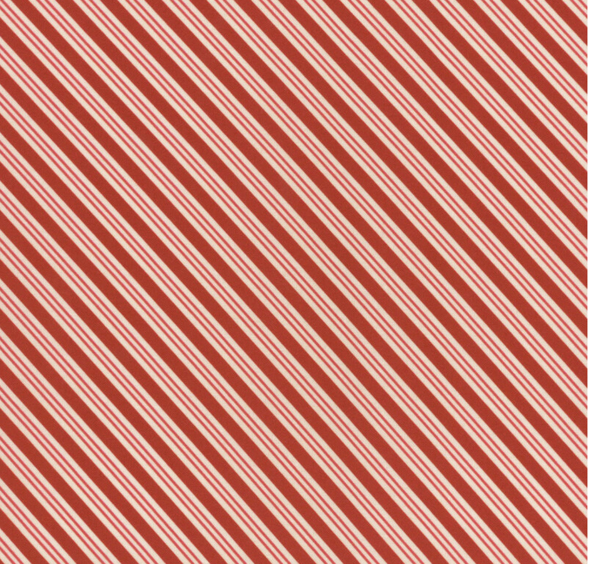 Marcus Fabrics Make It Merry Lamb Farm Designs red strip by the yard