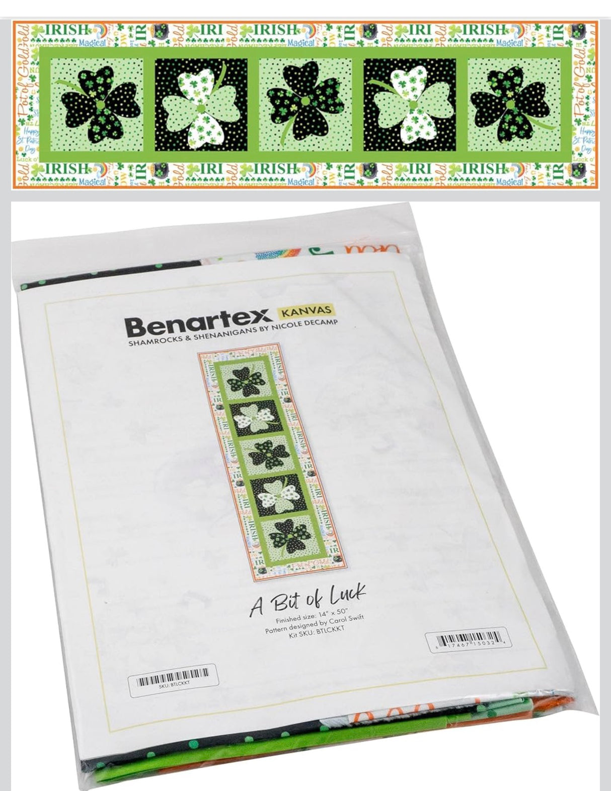 Benartex Shamrocks & Shenanigans Kit