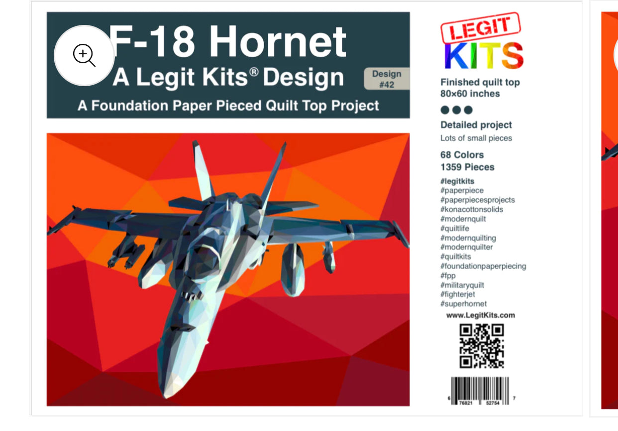 F-18 Hornet Pattern by Legit Kits