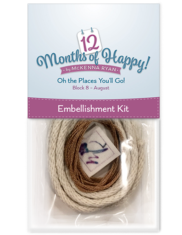 OH THE PLACES YOU'LL GO! EMBELLISHMENT KIT