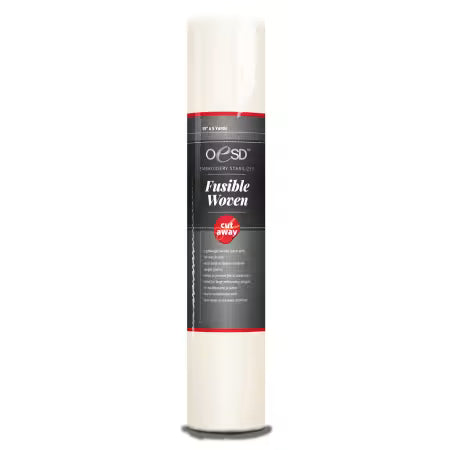 OESD Fusible Woven White 15in x 5 yds