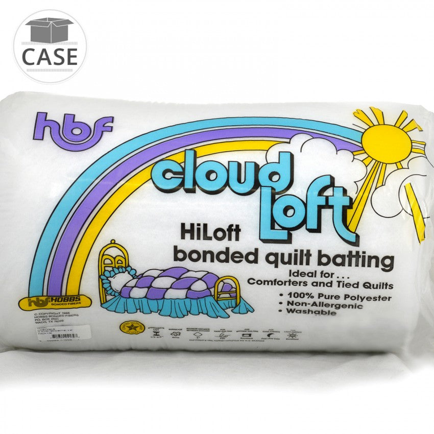 Cloud Loft Hi-Loft Batting, Poly Queen Size