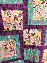 Arcade quilt Kit from JuJu’s Petals from Riley Blake. 3 yard quilt kit