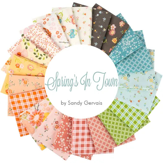 Spring's In Town Fat Quarter Bundle
Sandy Gervais for Riley Blake Designs