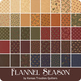 Kansas Troubles Flannel Season Charm Pack from Moda