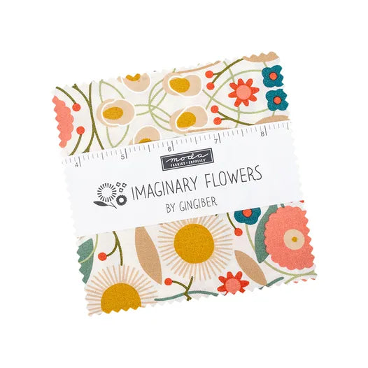 Imaginary Flowers Charm Pack Gingiber for Moda Fabrics