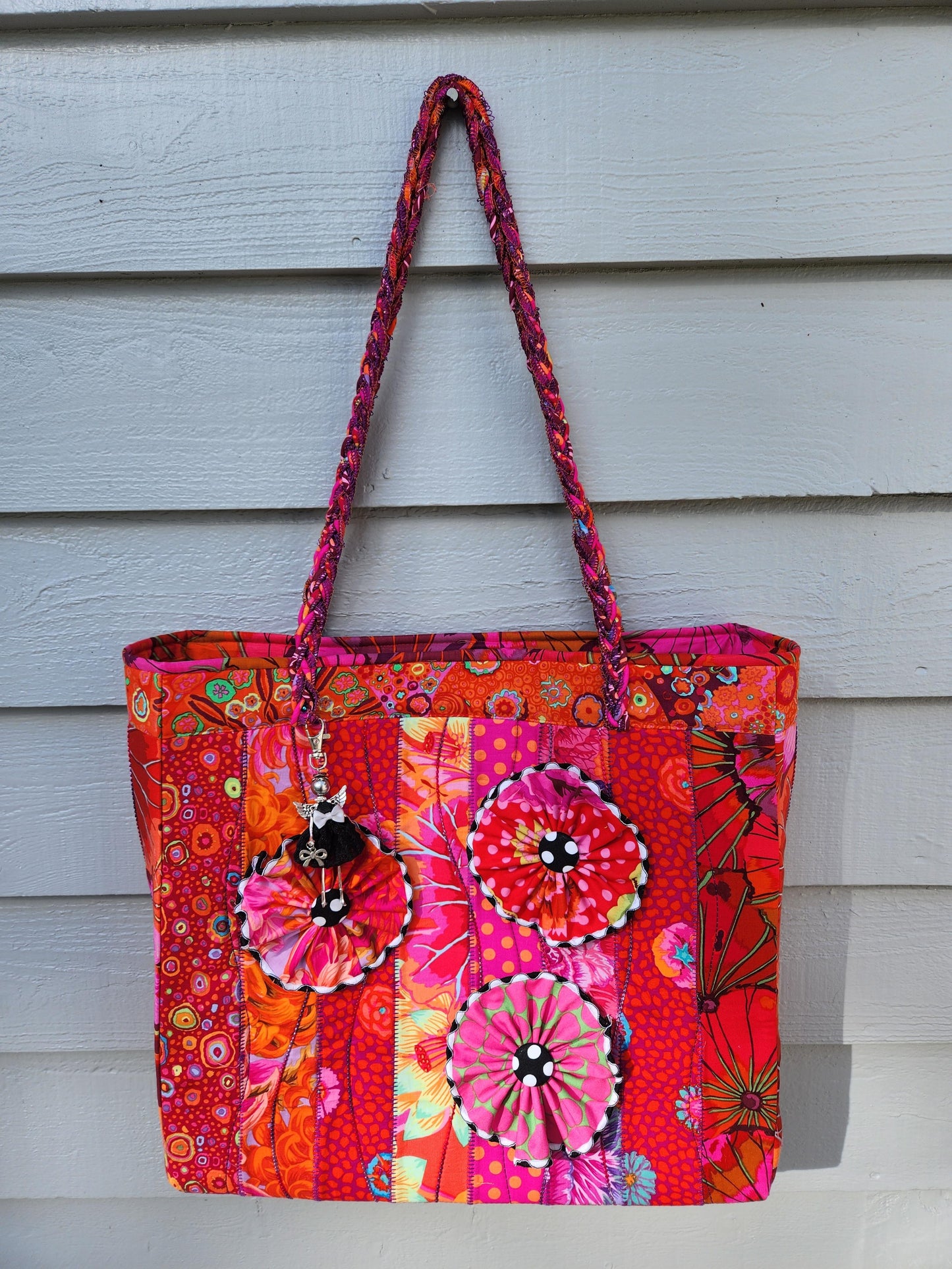 Snazzy Bag on the Serger , printed pattern packet