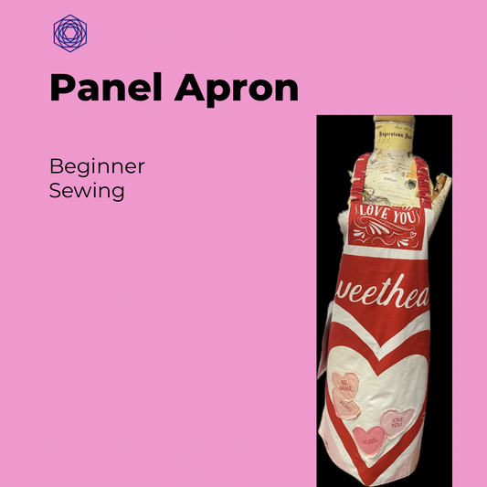 Panel Apron Class, Friday 1/31 10:30-4:00pm $75.00