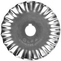 Olfa Pinking Blade for Rotary Cutter