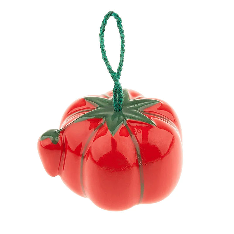 Tomato pin cushion Christmas ornament