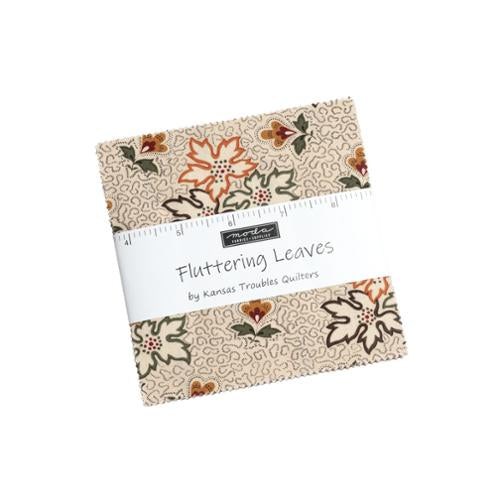 Fluttering Leaves Charm Pack 9730PP Moda Precuts