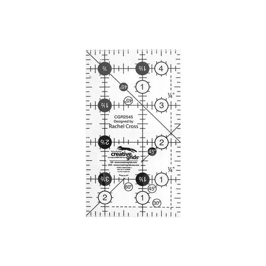 Creative Grids, 2.5” x 4.5” quilt ruler